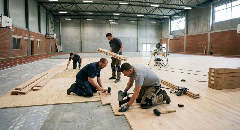Our team working on Flooring Service projects in Conifer, CO