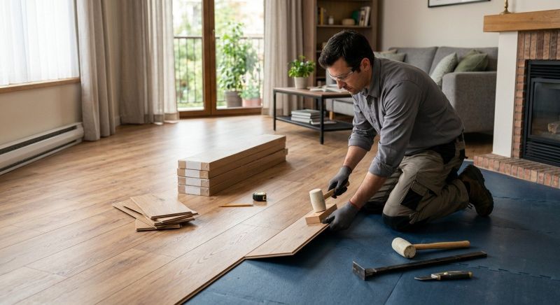 Laminate Floor Installation in Conifer, CO