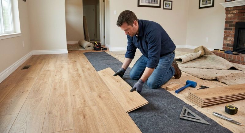 Laminate Floor Remodeling in Conifer, CO