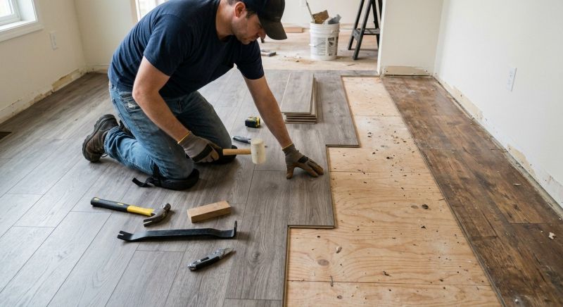 Laminate Floor Replacement in Golden, CO