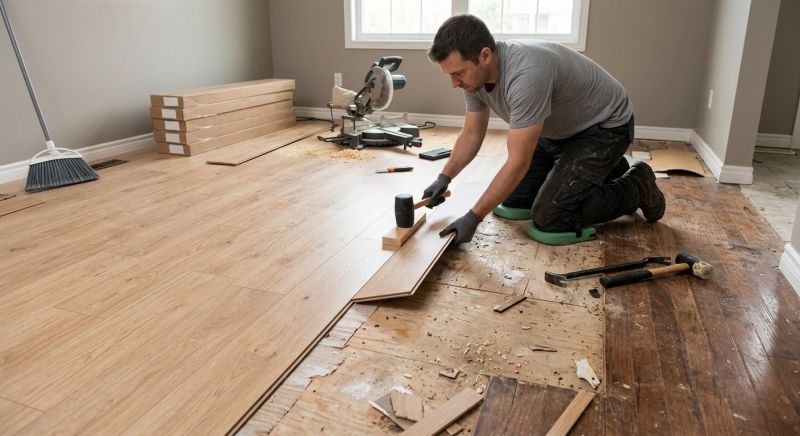 Laminate Floor Replacement in Conifer, CO