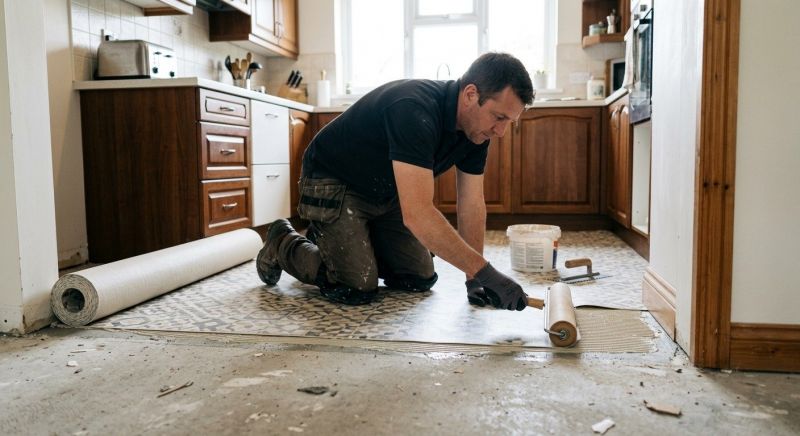 Linoleum Floor Installation in Bailey, CO