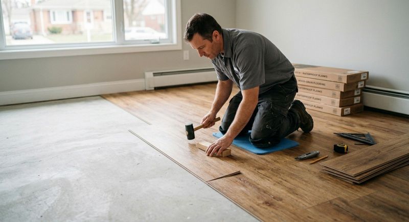 Linoleum Floor Installation in Black Hawk, CO