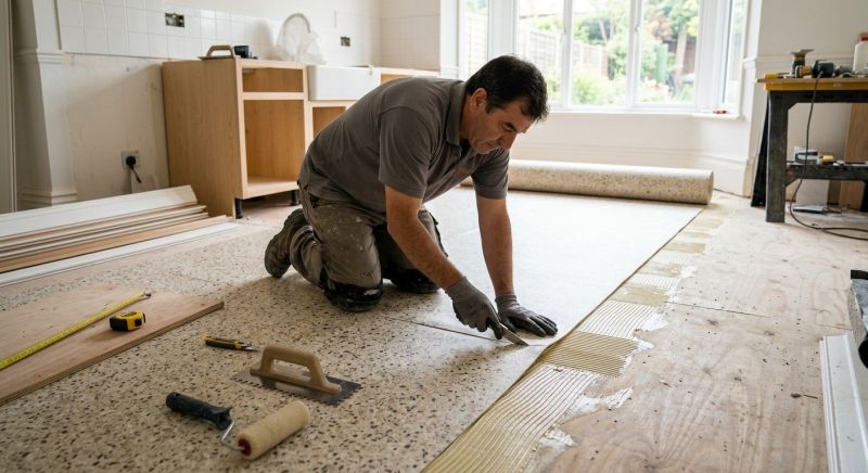 Linoleum Floor Installation in Black Hawk, CO