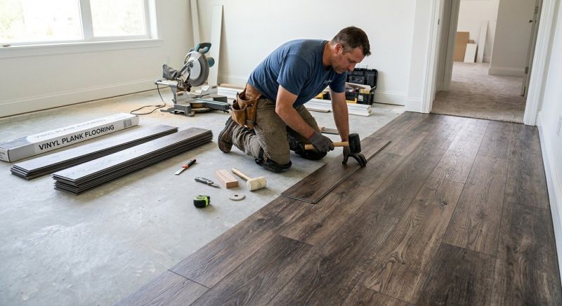 Linoleum Floor Installation in Denver County, CO