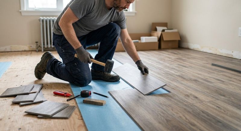 Linoleum Flooring Replacement in Conifer, CO