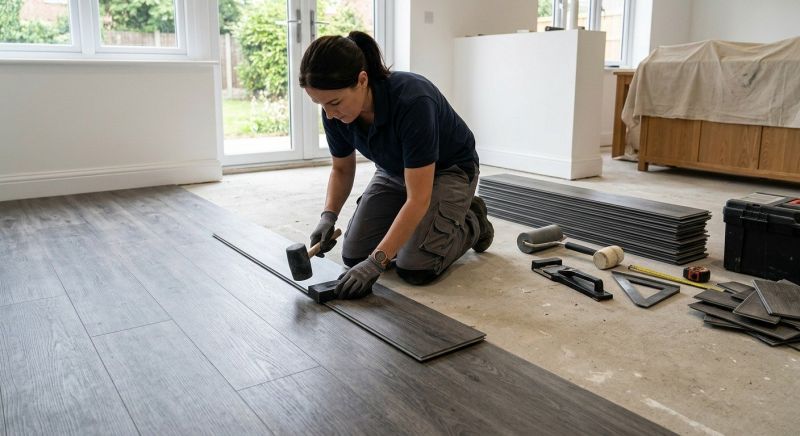Luxury Vinyl Tile Installation in Conifer, CO