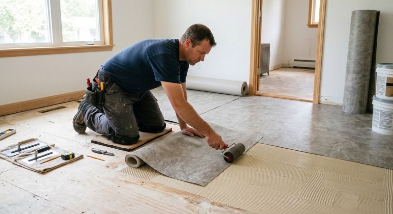 Sheet Flooring Installation in Bailey, CO