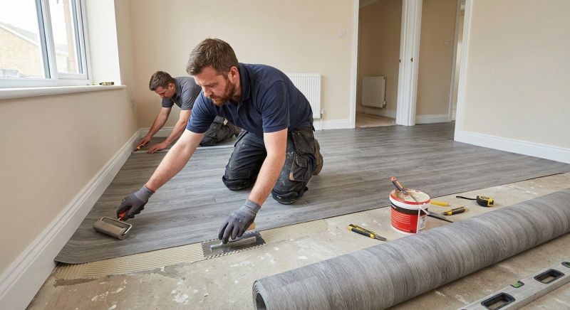 Sheet Flooring Installation in Englewood, CO