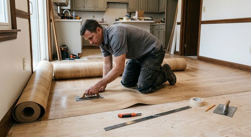 Sheet Flooring Installation in Evergreen, CO