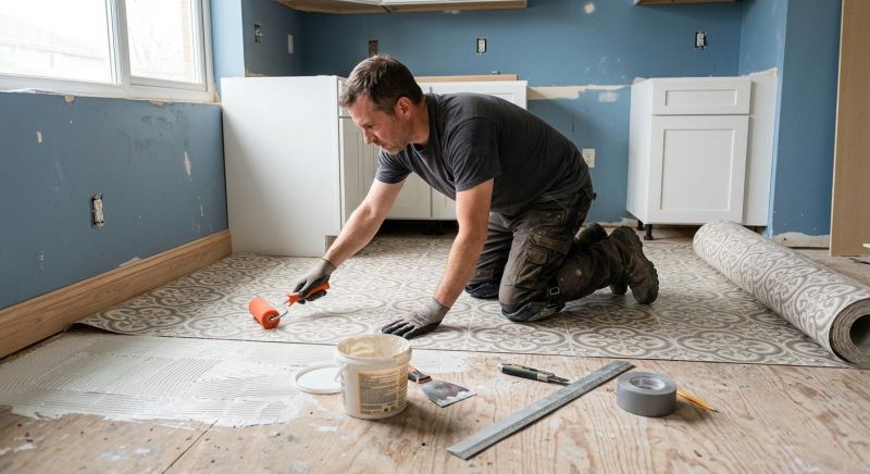 Sheet Flooring Installation in Evergreen, CO