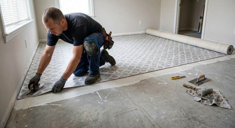 Sheet Vinyl Installation in Golden, CO