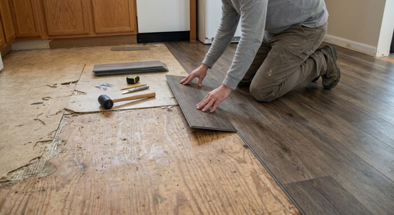 Vinyl Flooring Installation in Bailey, CO