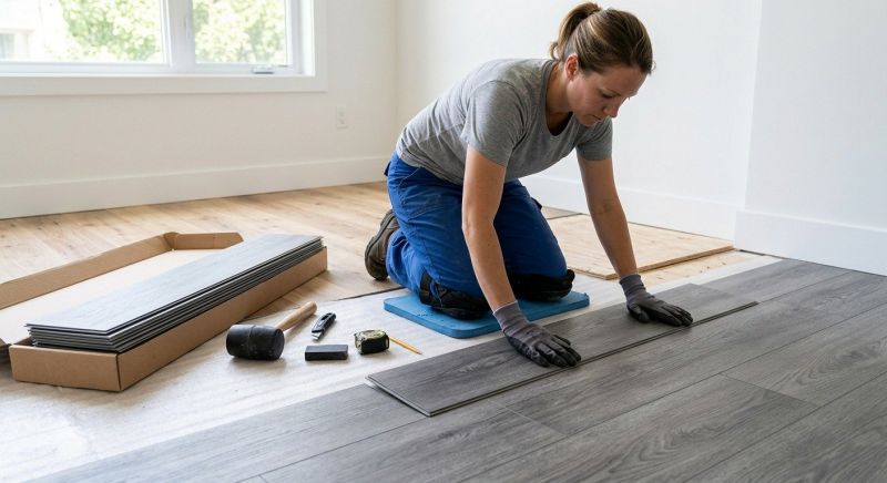 Vinyl Tile Installation in Conifer, CO